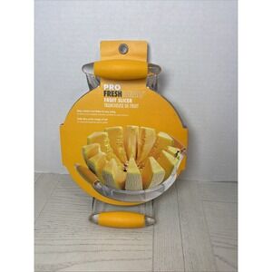 PRO FRESHIONALS Fruit Slicer Stainless Steel Blades For Easy Cutting~NEW!